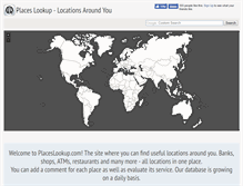 Tablet Screenshot of placeslookup.com